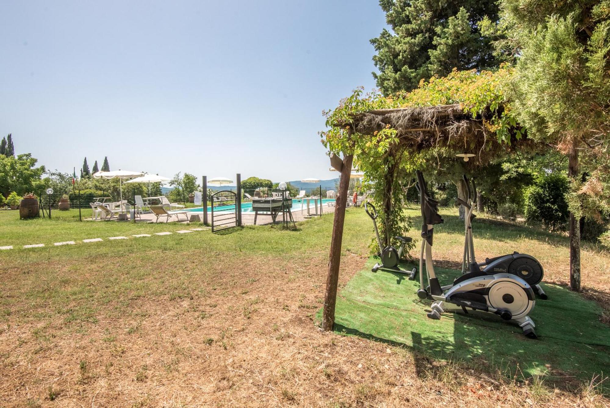 Trilocale Etrusco Villa Castiglion Fibocchi Exterior foto